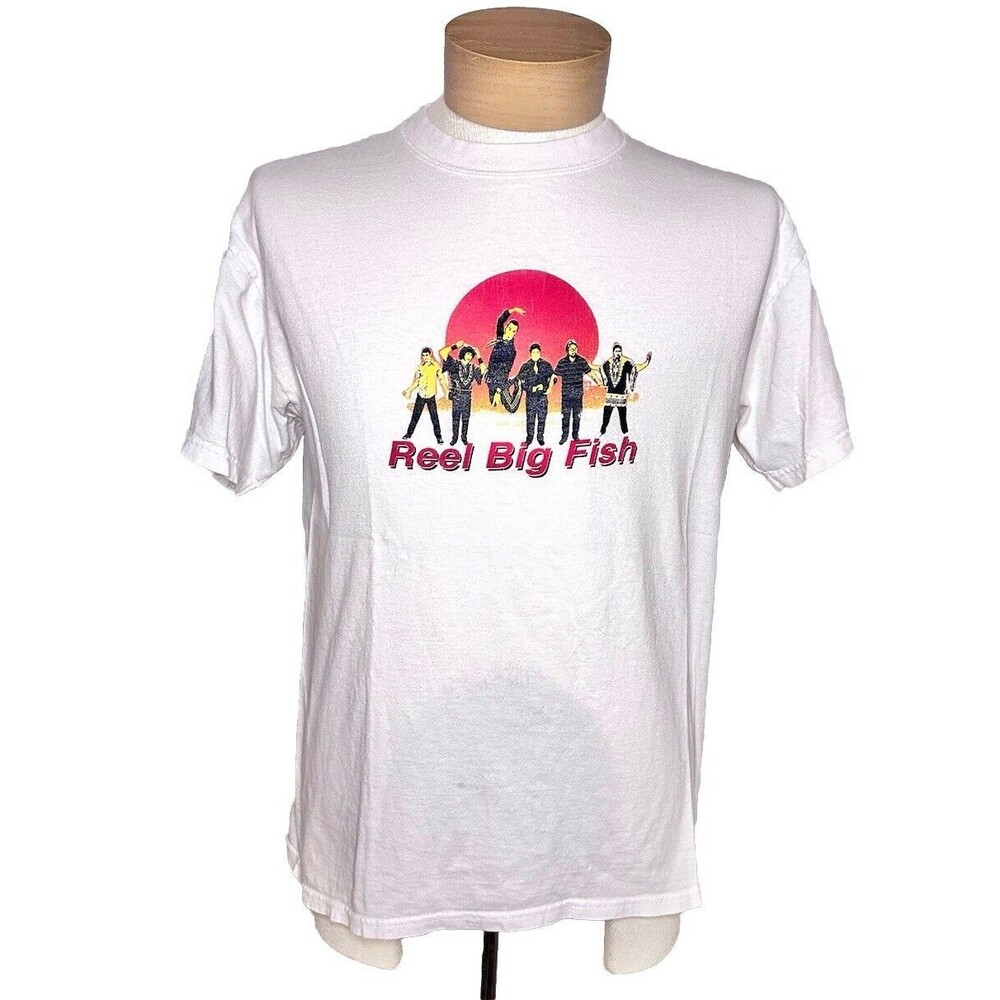 Rare Vintage Reel Big Fish Ska Band T Shirt
